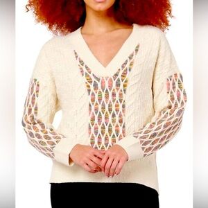 Black tape Branded ladies knit Sweater